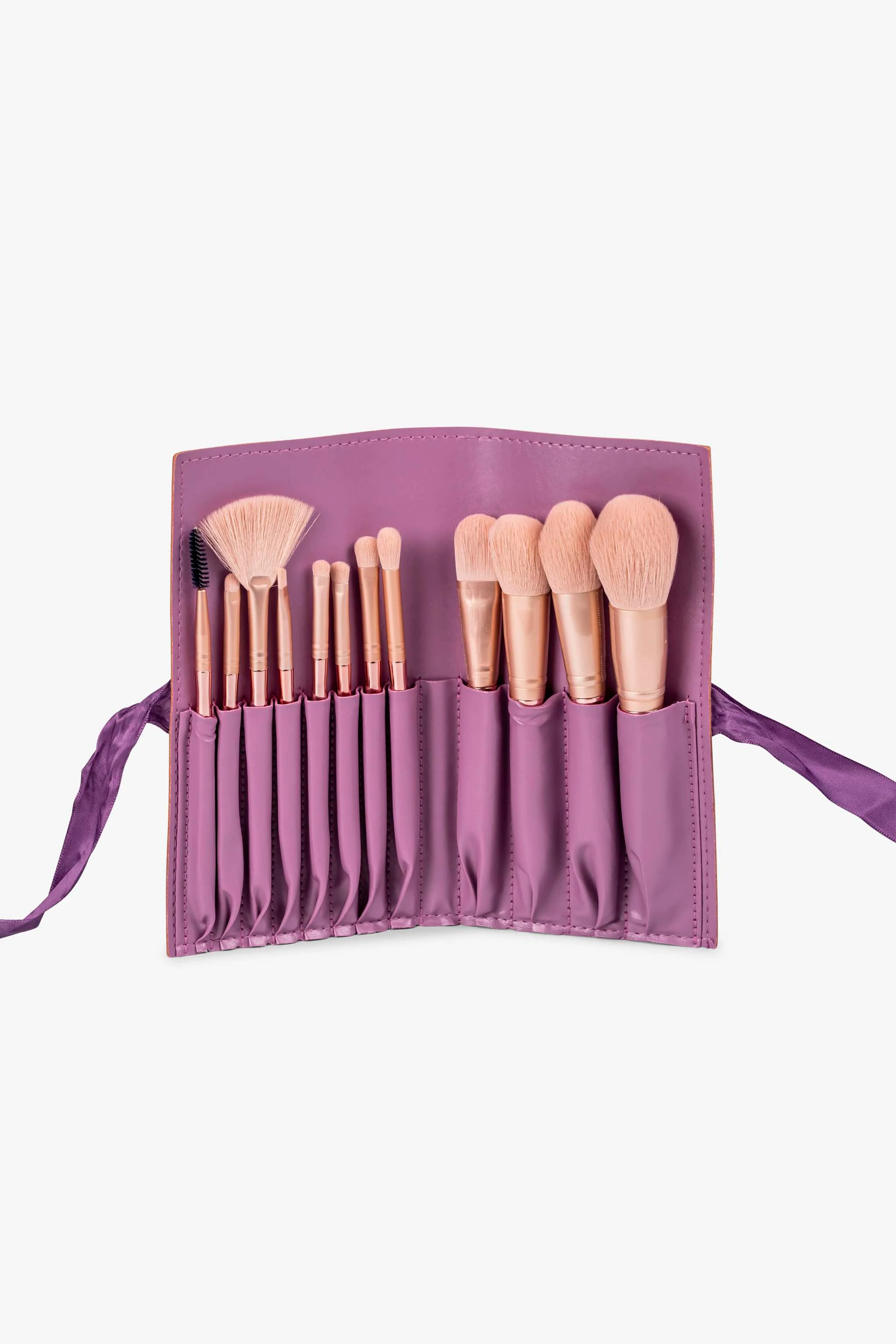Set de 12 brochas, para rostro y cuerpo, con mango ergonómico - Image 8