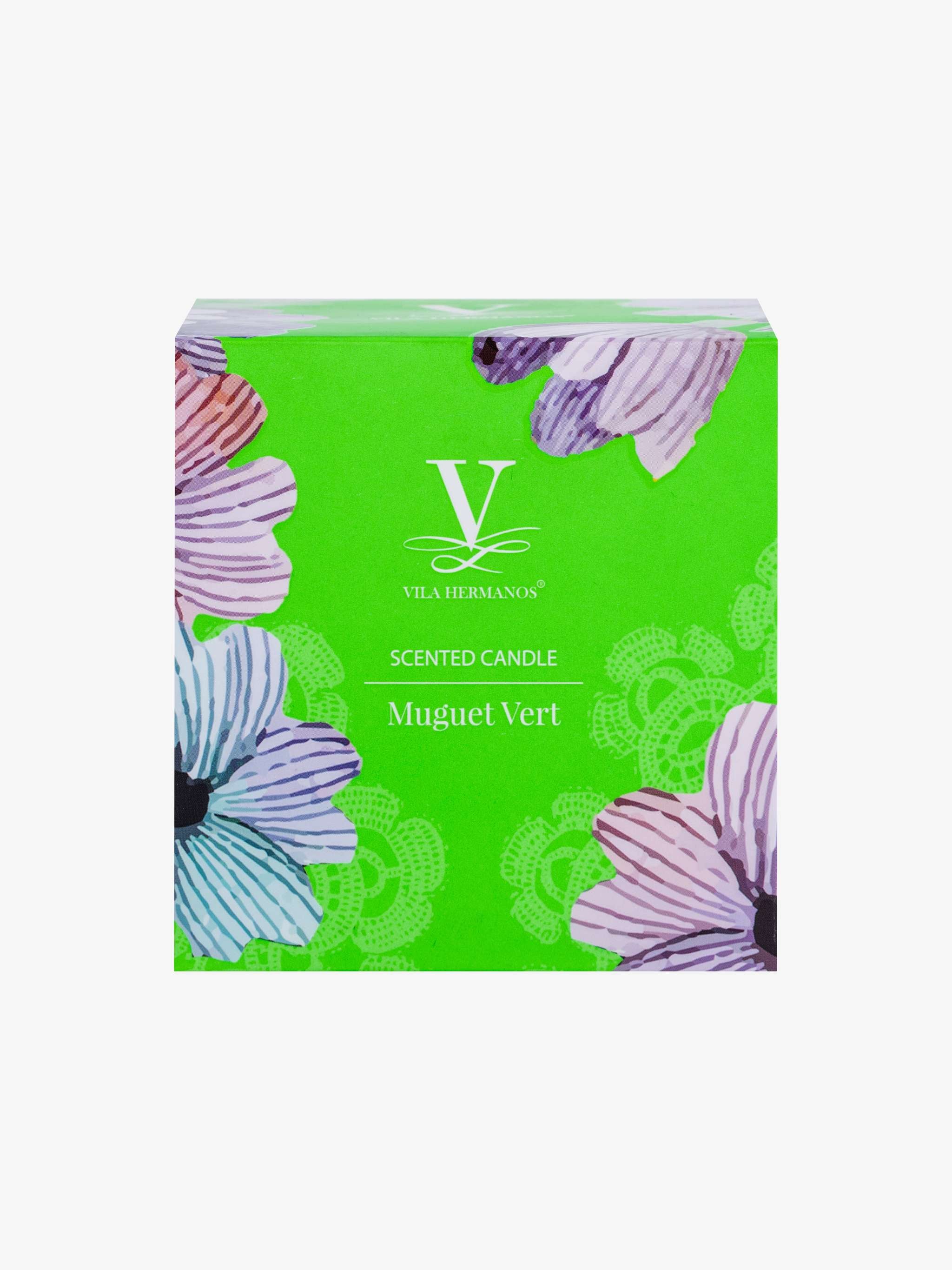 Vela aromática con fragancia Muguet Vert, tamaño 400 gr - Image 4