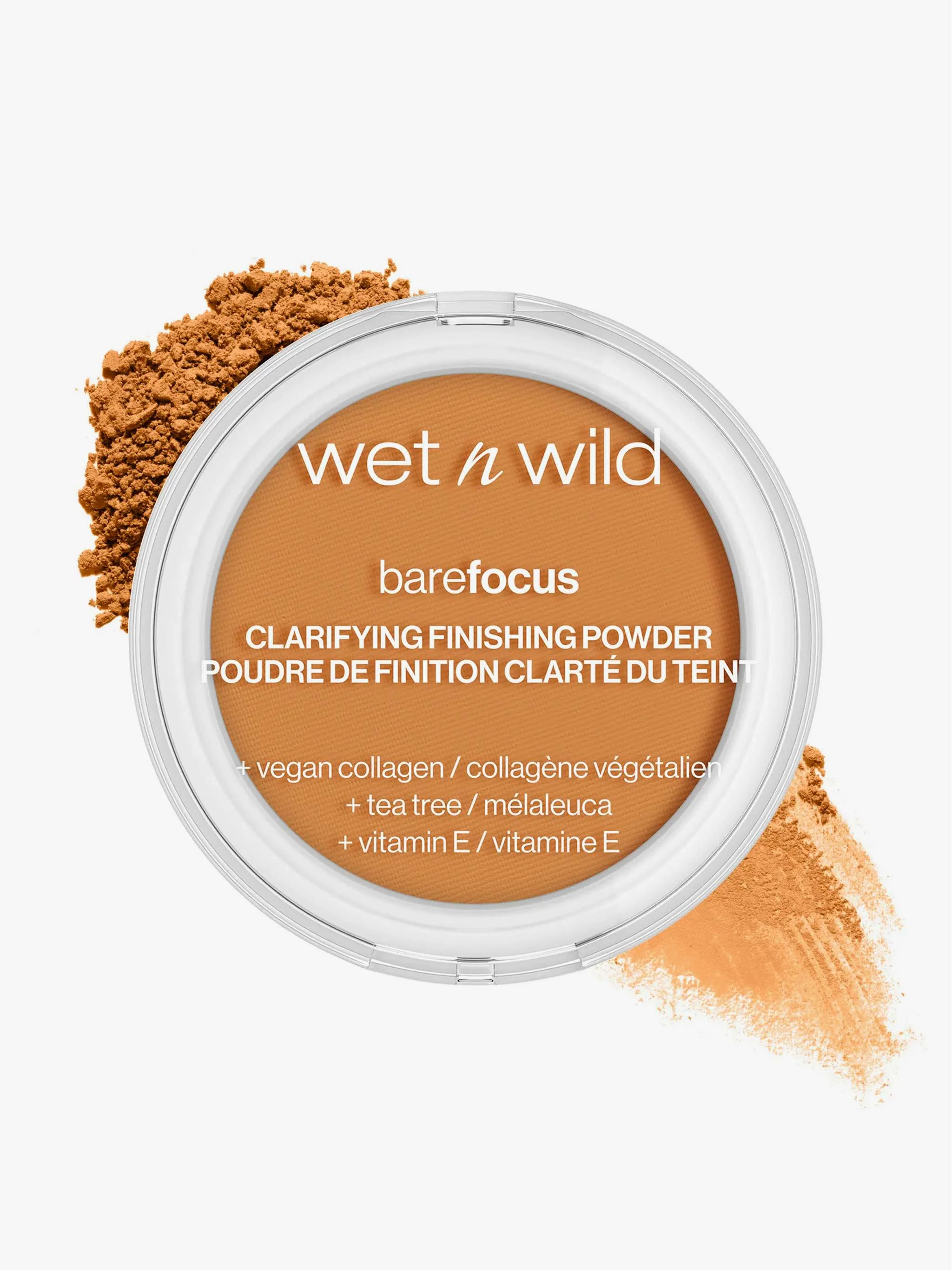 Polvo compacto Medium Tan, cobertura media y tono cálido